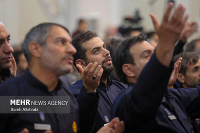 تصاویر: مراسم خطبه خوانی شام شهادت حضرت شاهچراغ(ع)