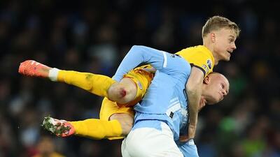 خلاصه بازی منچستر سیتی 1-1 برایتون