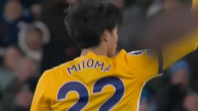 گل اول برایتون به منچستر سیتی (میتوما)