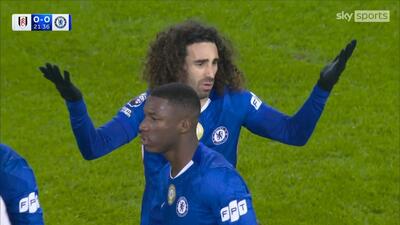 اخراج مستقیم کوکوریا در بازی چلسی مقابل فولام