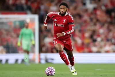 شانس بالای جو گومز برای حضور در ترکیب اصلی لیورپول برابر آرسنال