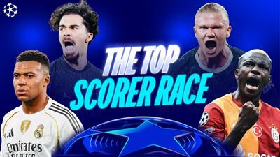 صدرنشینان جدول گلزنی لیگ قهرمانان اروپا تا این لحظه