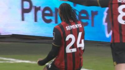 گل سوم بورنموث به تاتنهام (سمنیو دقیقه 95)