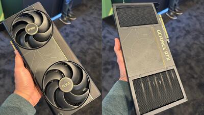 معرفی کوچکترین کارت‌ گرافیک موجود در جهان: ProArt RTX 5090 ایسوس