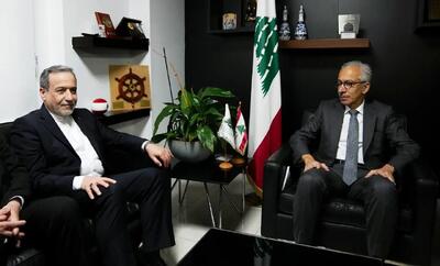 دیدار و گفت‌وگوی وزیر خارجه کشورمان با وزیر اقتصاد لبنان