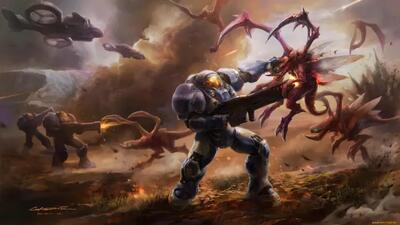  زمان معرفی بازی جدید و شوتر StarCraft لو رفت