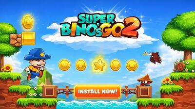 معرفی بازی موبایل Super Bino Go 2 | سوپر ماریوی موبایلی