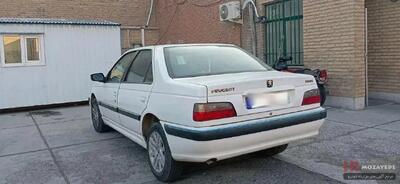 حراج 600/000/000 تومانی خودروی  پژو پارس  رنگ : سفید  مدل : 1399 (اداره دولتی کشور)