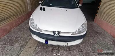 حراجی داغ 560/000/000 تومانی پژو 206 TU5 فول مدل : 1398 (اداره دولتی کشور) تا 30 دی 1404