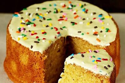  آموزش شیرینی پزی / طرز تهیه کیک قابلمه‌ای به سبک کافی‌شاپی