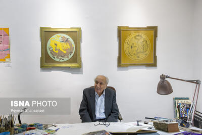 درگذشت استاد امیرهوشنگ جزی‌زاده/ چراغی در هنر نگارگری ایران خاموش شد