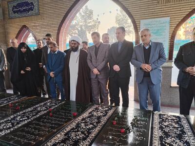  وزیر ورزش و جوانان وارد پاکدشت شد