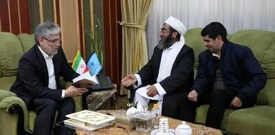 ملاقات وزیر علوم با پدر امیرمحمد خالقی پس از بخشش قاتل