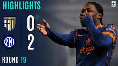 ویدیو| خلاصه بازی پارما ۰ - اینتر ۲/ از گل مردود تا گل دقیقه ۹۸ در وقت‌های تلف شده!