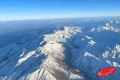  ببینید | نمایی دیدنی از رشته کوه‌های سفیدپوش زاگرس از آسمان ایران - کلبه سرگرمی