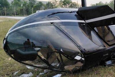 ۲ نفر به دلیل سقوط بالگرد در منطقه پرم روسیه کشته شدند