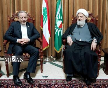  دیدار عراقچی با رئیس مجلس اعلای شیعیان لبنان