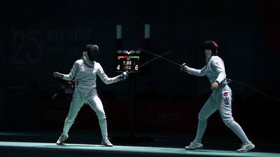 کاپ جهانی اسلحه اپه؛ حذف بانوان شمشیرباز ایران در مرحله مقدماتی - پارس فوتبال