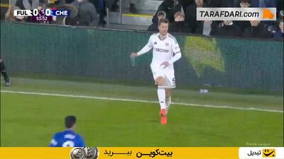 گل رائول خیمنز به چلسی (فولام 1-0 چلسی) - پارس فوتبال