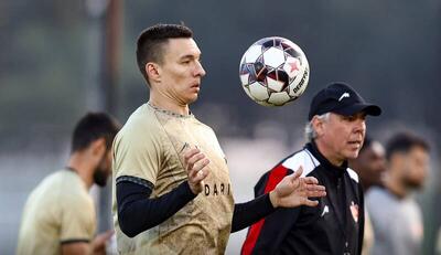 اولین حضور ایگور سرگیف در تمرین پرسپولیس +عکس - پارس فوتبال