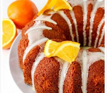  عصرونه امروز: طرز تهیه کیک پرتقالی مجلسی با سس مخصوص!