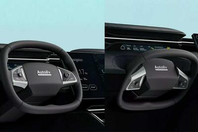 معرفی اولین فرمان تاشو برای خودروهای خودران - پدال