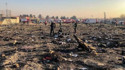 عکس هاو فیلم ها از سرنوشت هواپیمای اوکراینی در آسمان تهران /  6 سال از آسمانی شدن 176 بی گناه گذشت