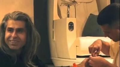 فیلم / سلبریتی های مرد ایرانی که مانیکور و پدیکور انجام می دهند/ امیر نوری،فرشاد احمدزاده، سجاد بابایی، ساعد سهیلی، سروش رفیعی و دیگر بازیگر و فوتبالیست ها