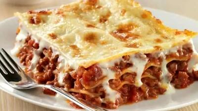 لازانیا تابه‌ای / طعمی متفاوت با پختی آسان + فیلم