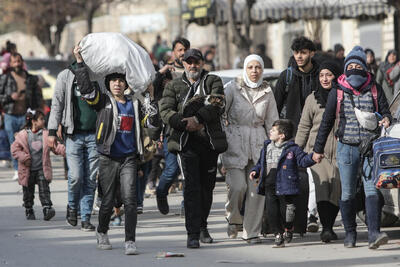  سوریه از غیرنظامیان خواست مناطق کردنشین حلب را ترک کنند
