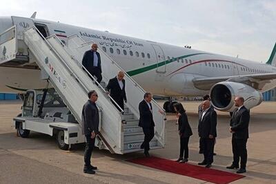 عراقچی وارد بیروت شد + فیلم