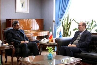 یک دیدار دیپلماتیک در بنیاد رودکی