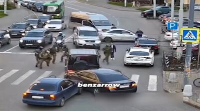 لحظه کمین و دستگیری رئیس باند مافیایی