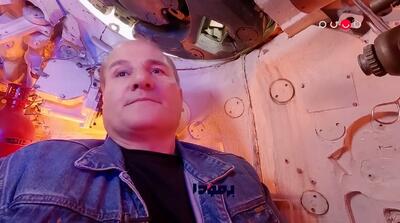  استاد اسدی با تانک واقعی در استودیو صداوسیما!