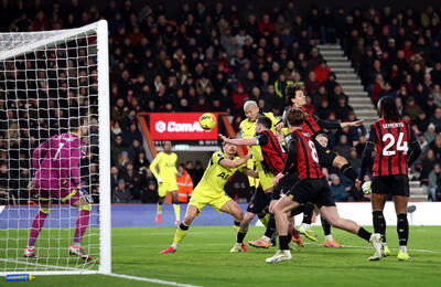 بورنموث ۳-۲ تاتنهام؛ فرانک در بن بست