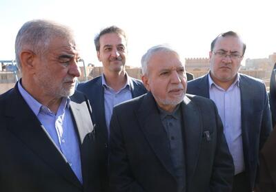 بازدید وزیر میراث‌فرهنگی از مراحل پایانی مرمت بقعه سید رکن‌الدین یزد - تسنیم
