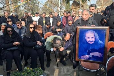 جای خالی مهران مدیری در خاکسپاری سعید پیردوست!