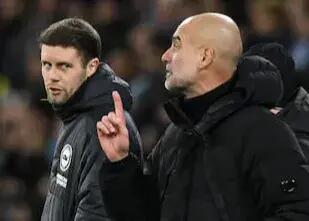 حمله گواردیولا به جوان آلمانی! (عکس)