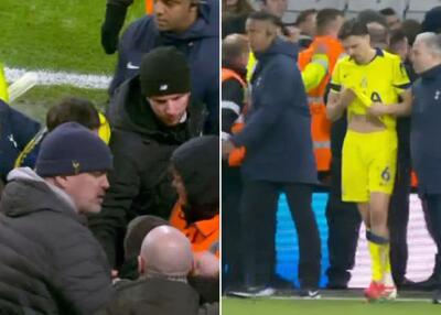 درگیری تکان‌دهنده ستاره تاتنهام با هواداران