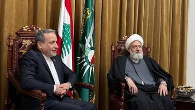 دیدار عراقچی با نایب‌رئیس مجلس اعلای شیعیان لبنان