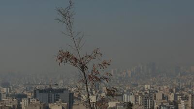 کیفیت هوای تهران قرمز شد