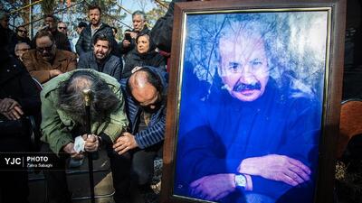 تشییع پیکر «سعید پیردوست»