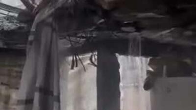  باران‌ها اردوگاه‌های شکننده در غزه را درنوردیده و ویران می‌کنند