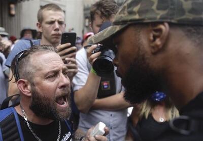 تظاهرات سراسری در آمریکا علیه ترامپ و پلیس این کشور - تسنیم