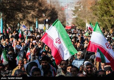 برگزاری راهپیمایی محکومیت اقدامات اغتشاشگران در چهارمحال و بختیاری - تسنیم