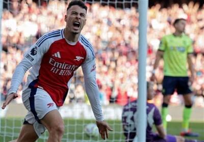 صعود مقتدرانه آرسنال در جام حذفی انگلیس/ هت‌تریک مارتینلی - تسنیم