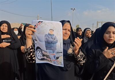 وداع باشکوه مردم با پیکر 3 شهید مدافع امنیت در گچساران تصویر - تسنیم