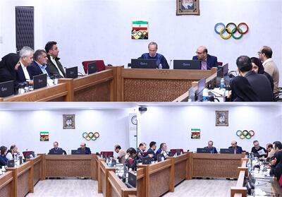 جلسه مسئولان کمیته با فدراسیون‌های دوومیدانی،ورزش‌های آبی و تیراندازی - تسنیم