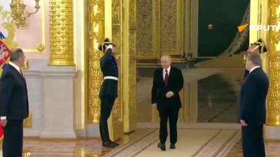  پوتین استوارنامه 34 سفیر خارجی تازه وارد را در کرملین می‌پذیرد