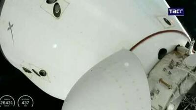  کپسول فضایی دراگون به همراه فضانورد اولگ پلاتونوف از ایستگاه فضایی بین‌المللی جدا شد